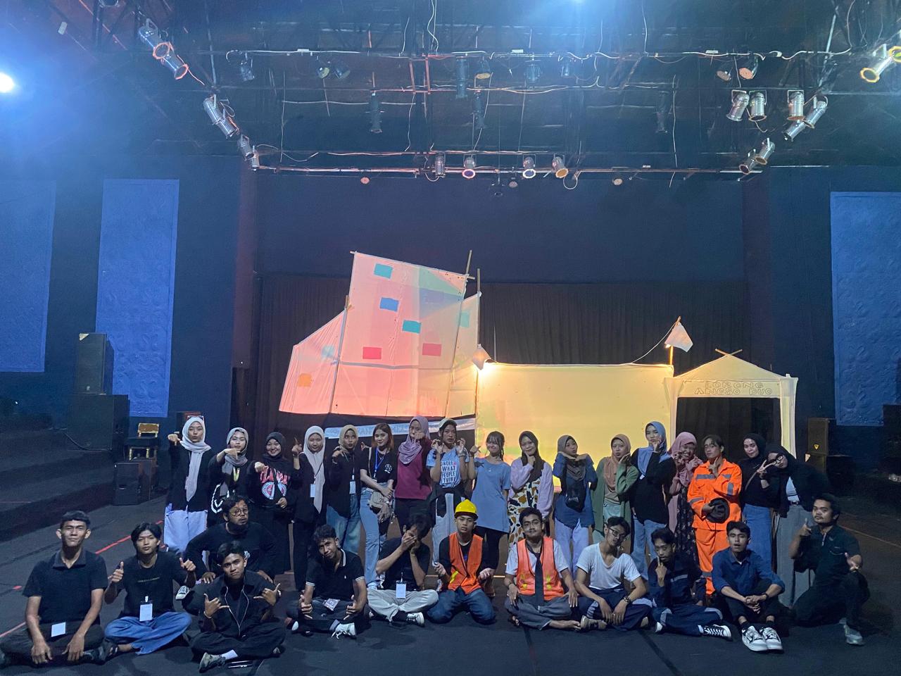 Pementasan Aduh hasil pelatihan di Teater Arena